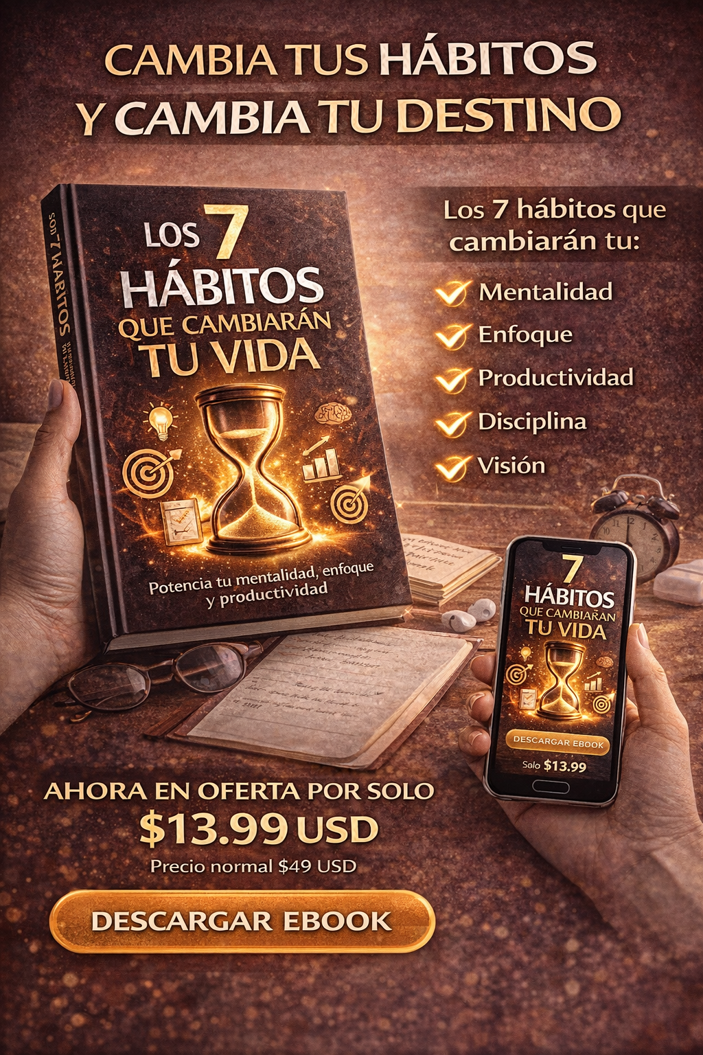 Los 7 Habitos que Cambiarán tu Vida | E-book
