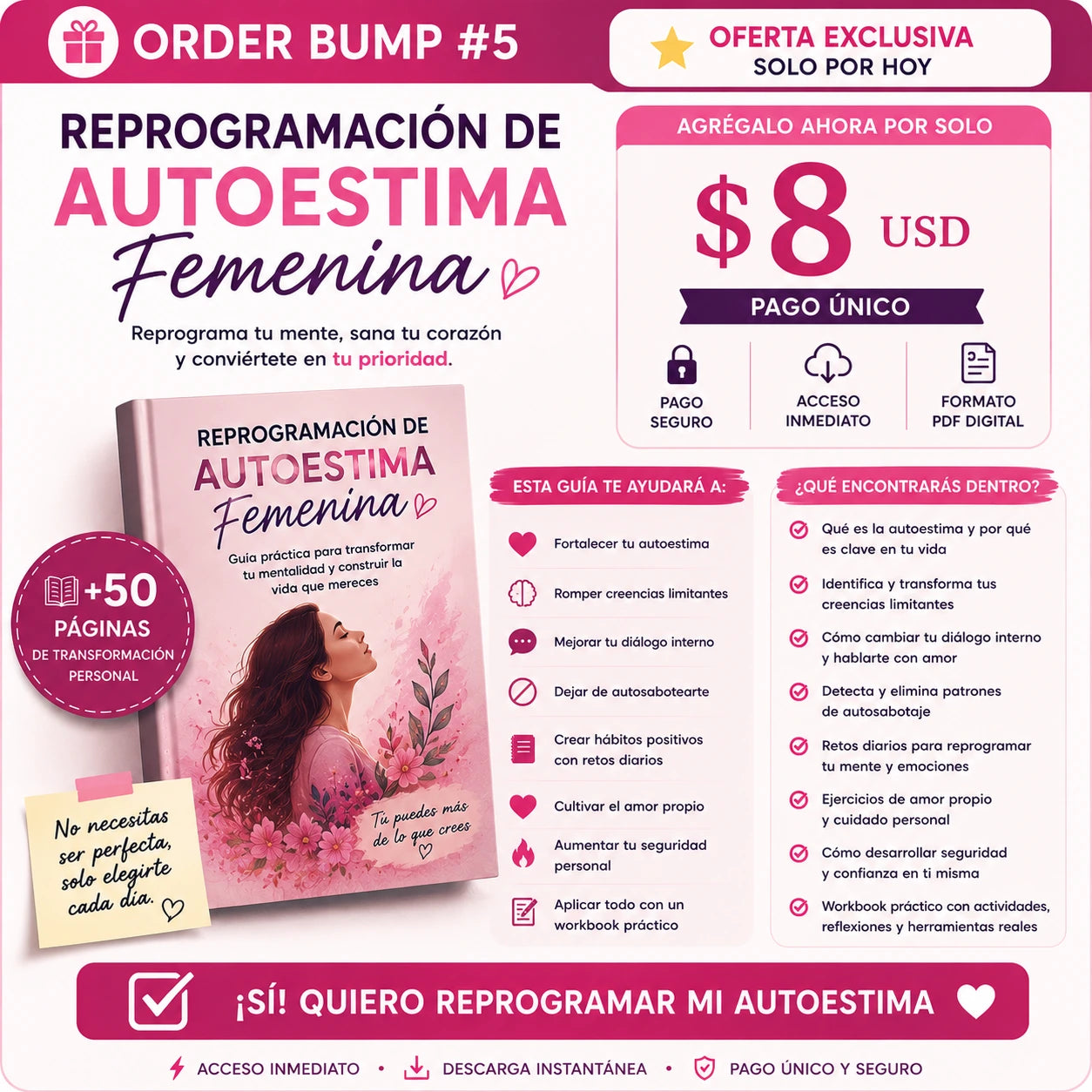 Reprogramacion de Autoestima Femenina