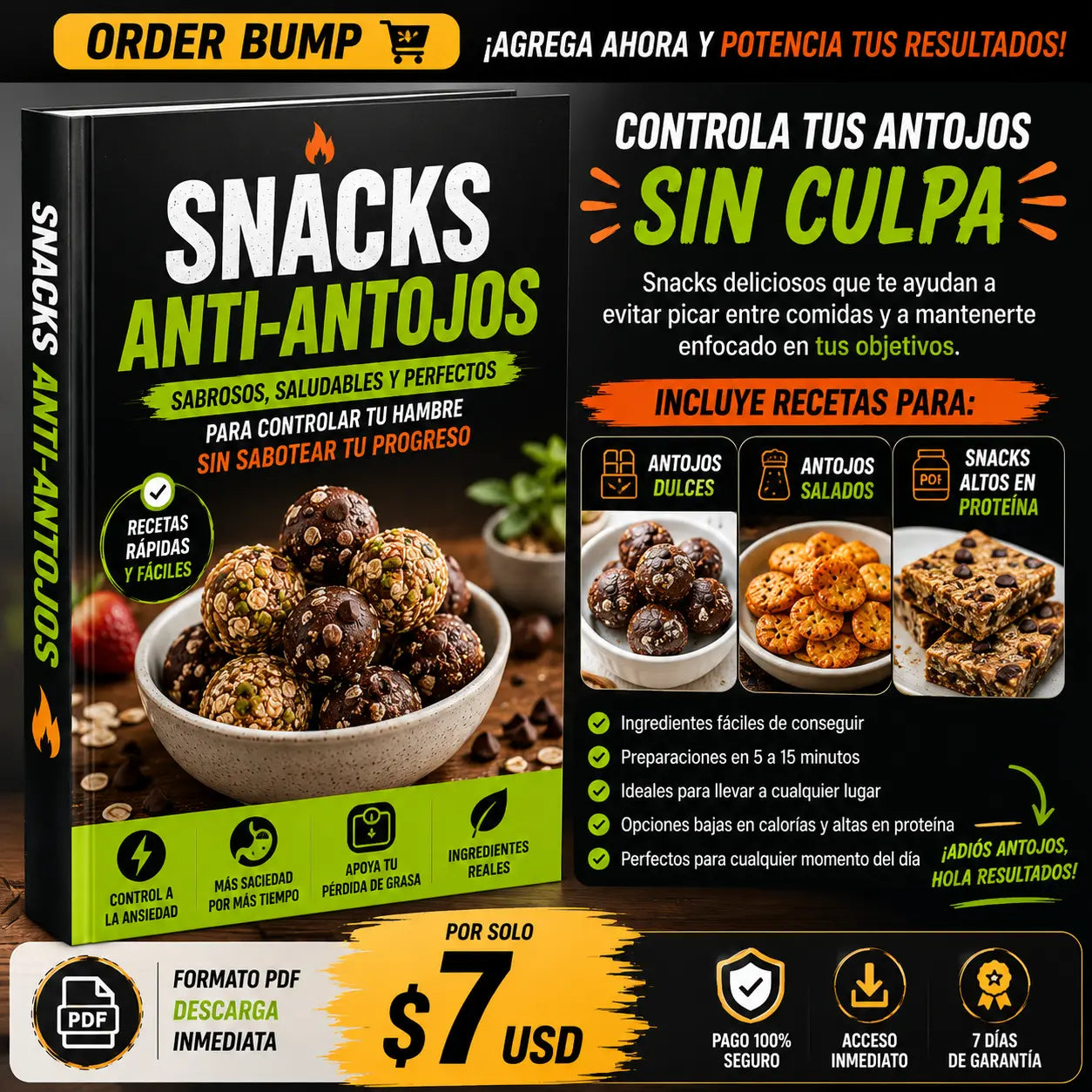 SNACKS ANTI-ANTOJOS