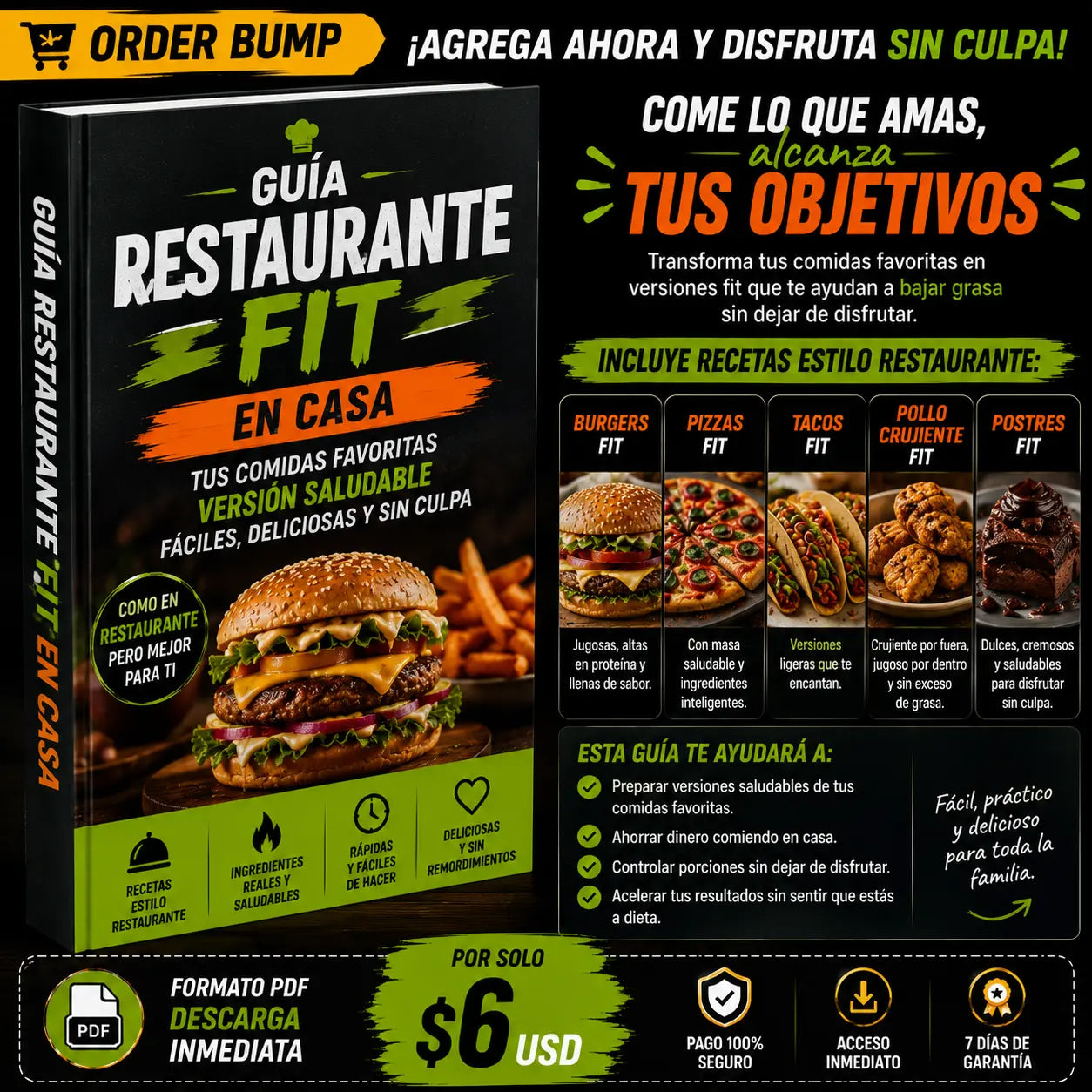 GUIA RESTAURANTE FIT EN CASA