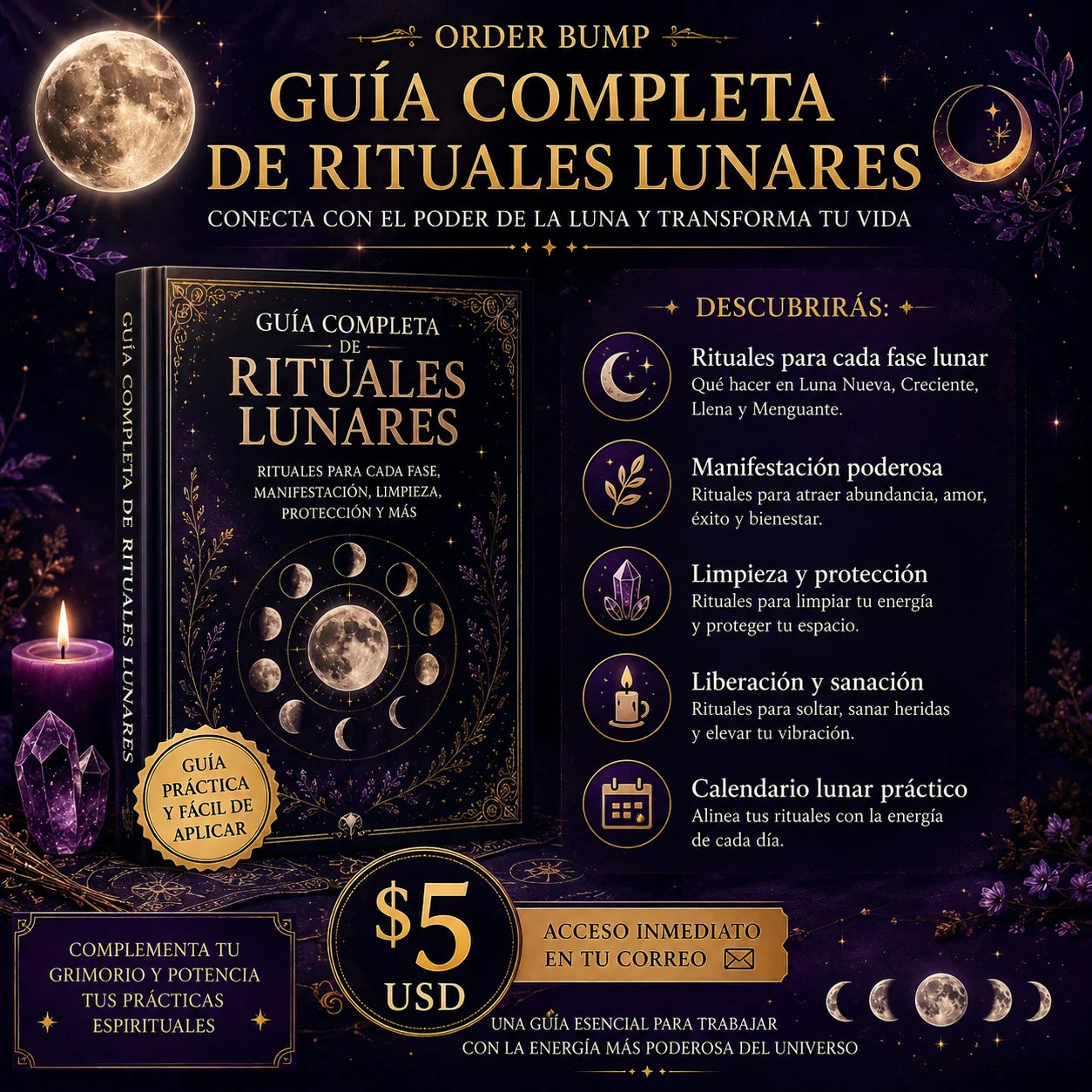 Guia de Rituales Lunares