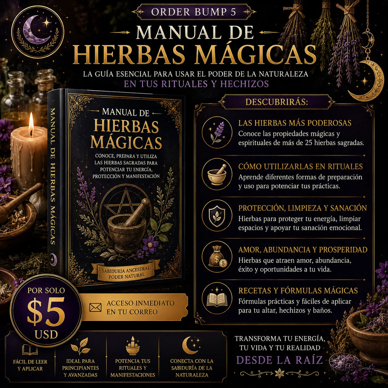 Manual de Hierbas Magicas