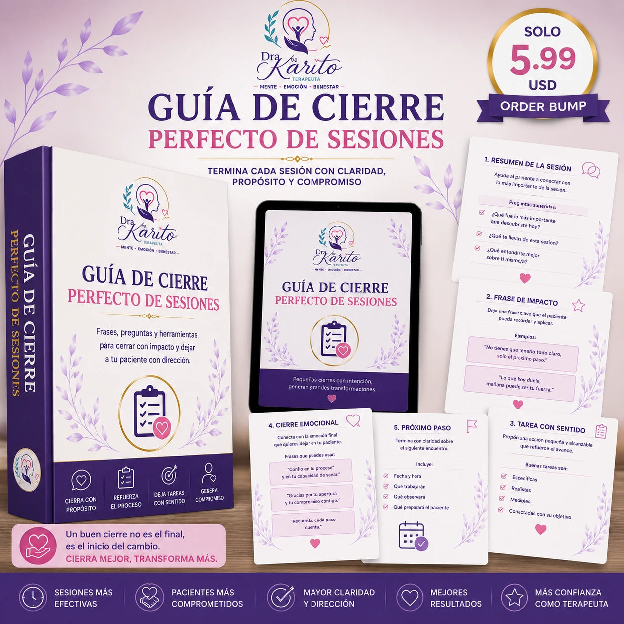 Guía de Cierre Perfecto de Sesiones